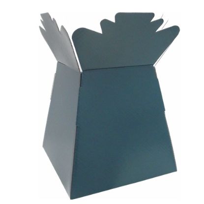 Picture of BOUQUET BOX GLOSSY TEAL X 30pcs`